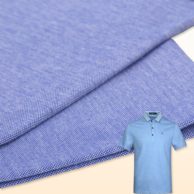 Good price Lightweight Cotton Pique Material Low Shrinkage Soft Striped Stretch Fabric online