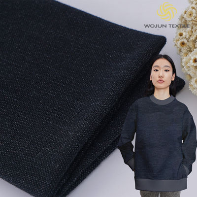 Good price Soft Cotton French Terry Fabric Woven 330gsm Pure Color Combed Texture online
