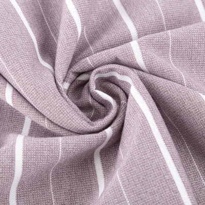 Good price Breathable And Stylish Comfortable Soft Striped Knit Fabric For T-Shirt online