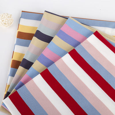 Good price Natural And Skin-Friendly Durable And Reliable QualityStriped Knit Fabric For Casual Wear online