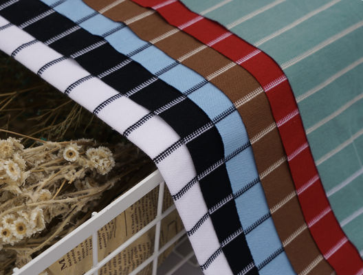 Good price Skin-Friendly  Comfortable Fashionable Easy Care Striped Material Fabric For Casual Wear online