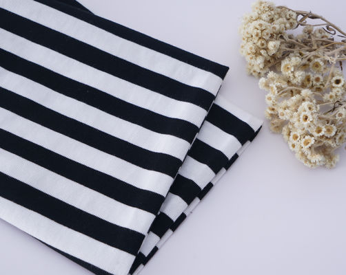Good price Not Easy To Deform Comfortable Striped Material Fabric For Casual Wear online