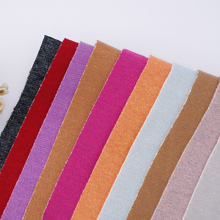 Stylish And Thick Not Easily Deformed Generous And Casual Striped Knit Fabric For French Terry