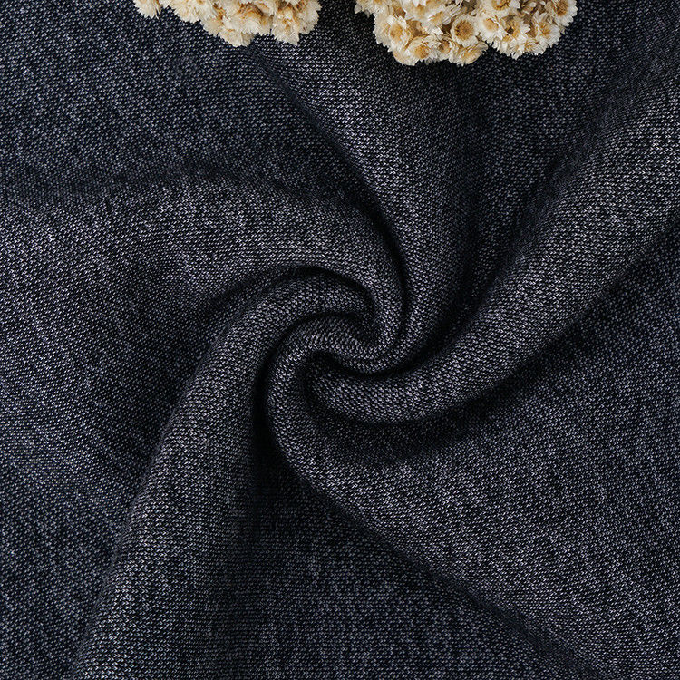 Stylish And Thick Not Easily Deformed Generous And Casual Striped Knit Fabric For French Terry