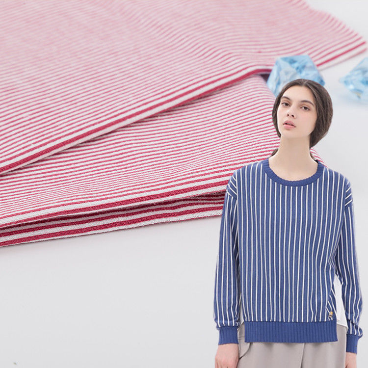 Classic Comfortable Refreshing Striped Cotton Fabric Multi Color