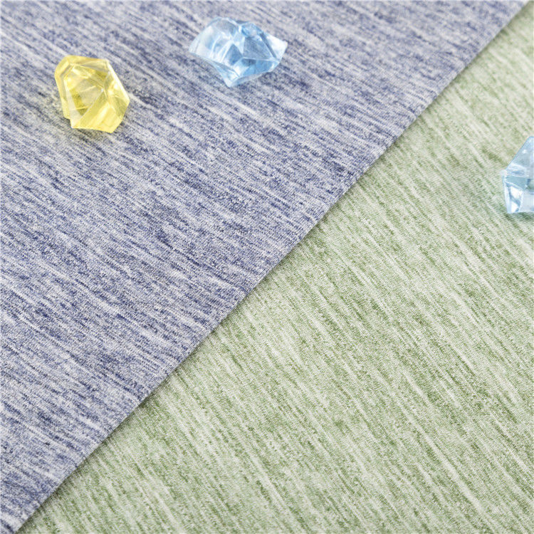 High-End Texture  Breathable And Widely Applicable Solid Knit Fabric For T-Shirt