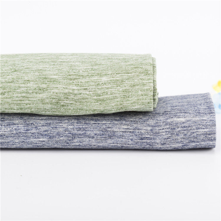 High-End Texture  Breathable And Widely Applicable Solid Knit Fabric For T-Shirt