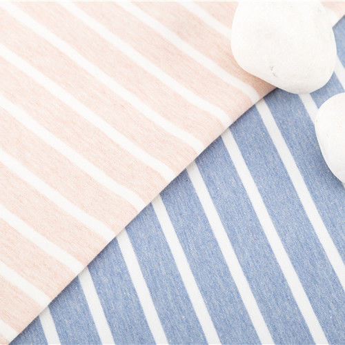 Good Texture And Stylish Strong And Wear-Resistant  Striped Knit Fabric For French Terry