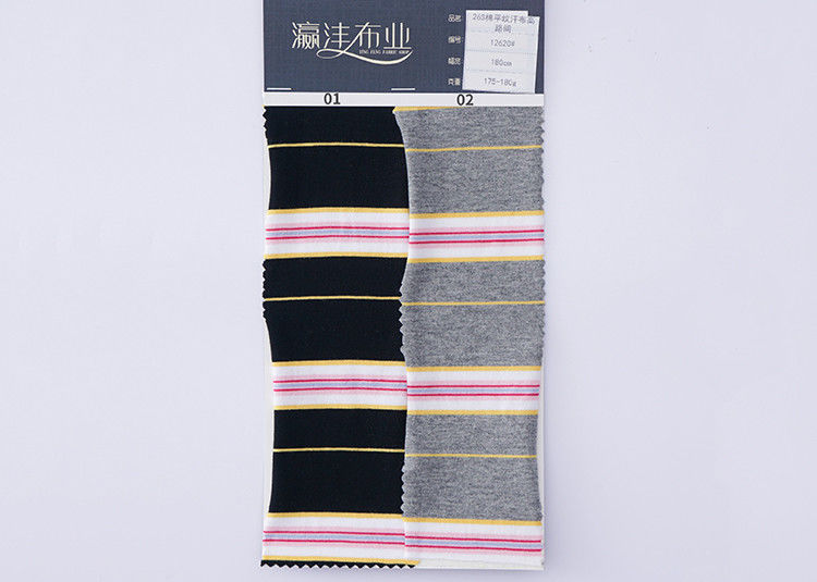 Pure Cotton And Breathable And Comfortable Striped Cotton Fabric For Casual Wear