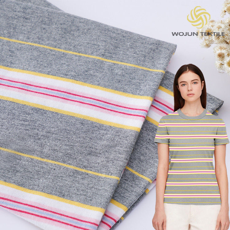 Pure Cotton And Breathable And Comfortable Striped Cotton Fabric For Casual Wear