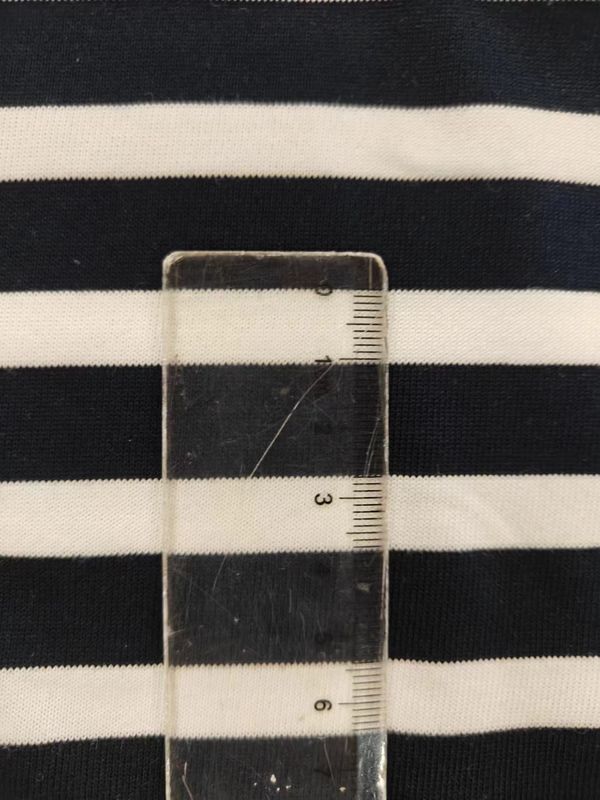 Anti-Pilling And  Elastic Cozy ​Quick Drying Striped Material Fabric For T-Shirt