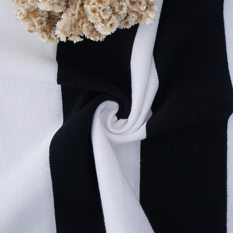 Soft And Breathable And Durable Breathable Striped Cotton Fabric For Long-Sleeved Shirt