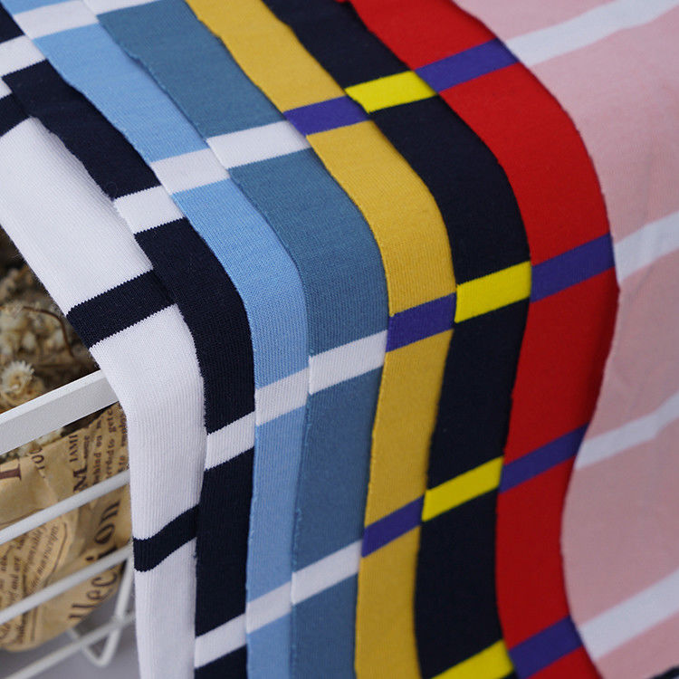Comfort And High Quality Breathable Easy To Care ​Striped Material Fabric For Long Sleeve Clothes