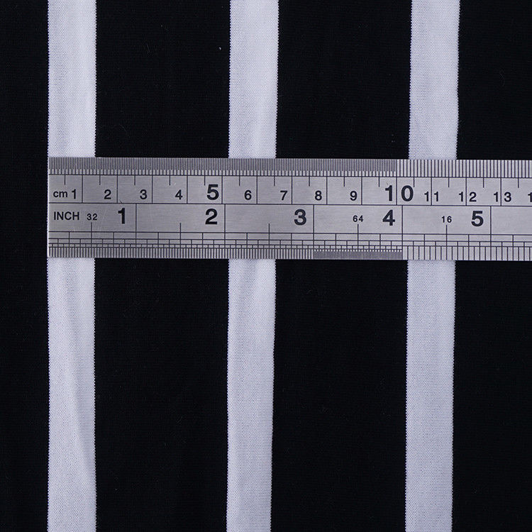 Combed Cotton And Breathable Easy To Care ​Striped Material Fabric For Long Sleeve Clothes