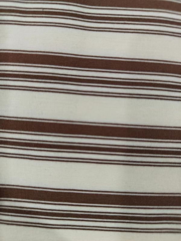 High-End Soft And Healthy Comfortable Texture Striped Knit Fabric For Tracksuit