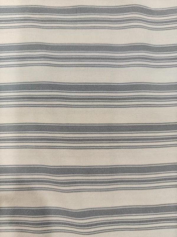 High-End Soft And Healthy Comfortable Texture Striped Knit Fabric For Tracksuit
