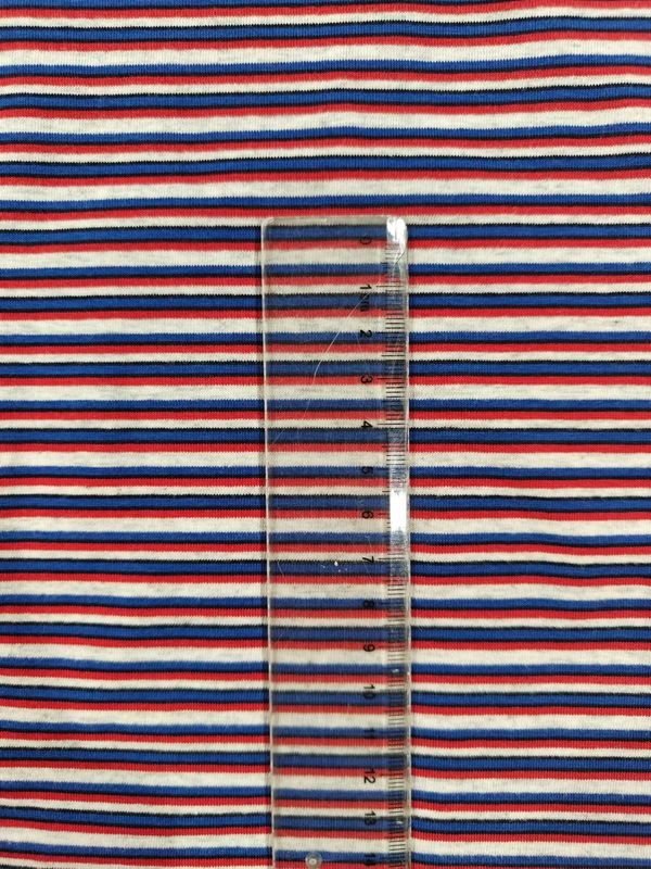 Yarn Dye And Smooth Soft Healthy Texture Striped Knit Fabric For T-Shirt