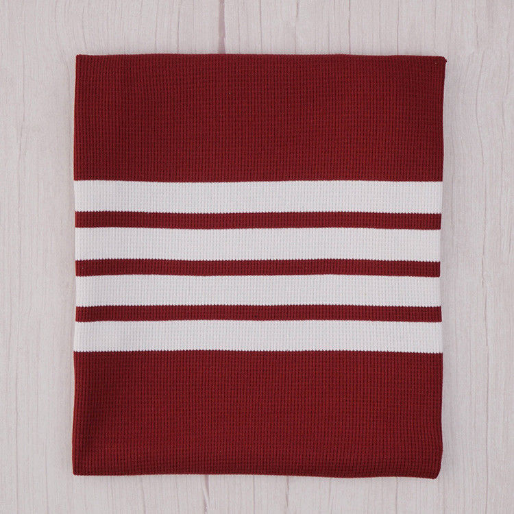 Skin-Friendly Comfortable And Moisture-Absorbent Striped Knit Fabric For Sportswear