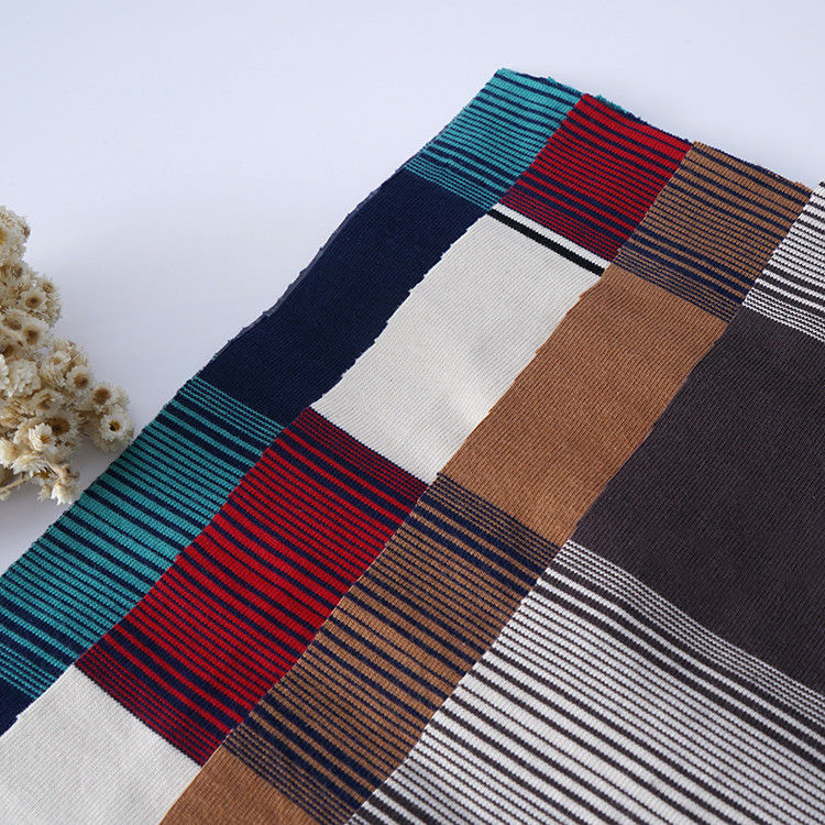 Comfortable And Skin-Friendly Texture Flexible Striped Material Fabric For Polo Shirt