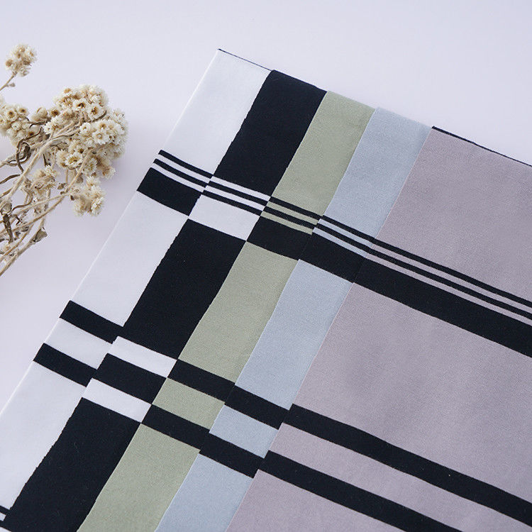 Elastic And  Natural And Comfortable And Breathable  Striped Knit Fabric For Polo Shirt