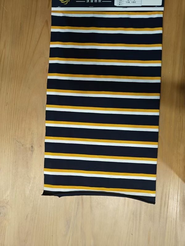 Elastic And Comfortable AndSoft And Durable Stylish Striped Material Fabric For Casual Wear