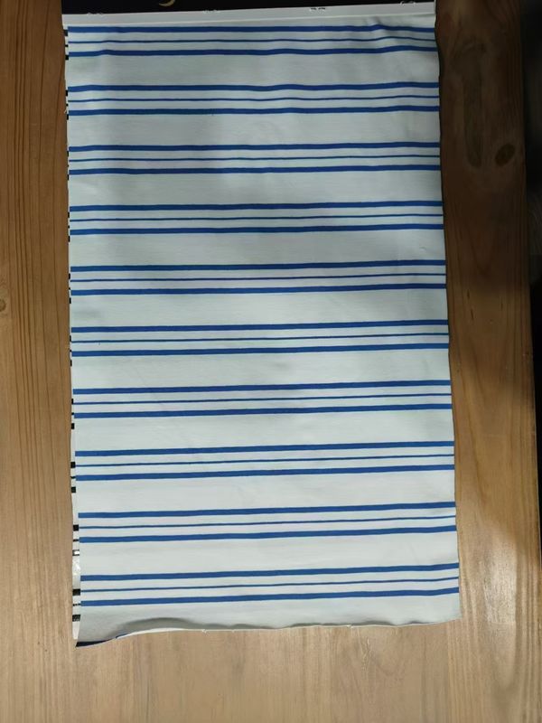 Easy To Care And Soft High Quality Striped Material Fabric For Casual Wear