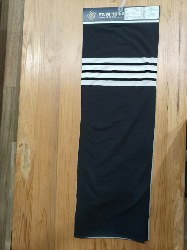 Durable And Wear-Resistant And Comfortable Striped Material Fabric For Polo Shirt