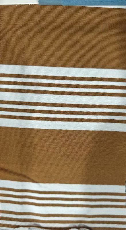 Comfortable And Breathable And Healthy Skin-Friendly Striped Material Fabric For Casual Wear
