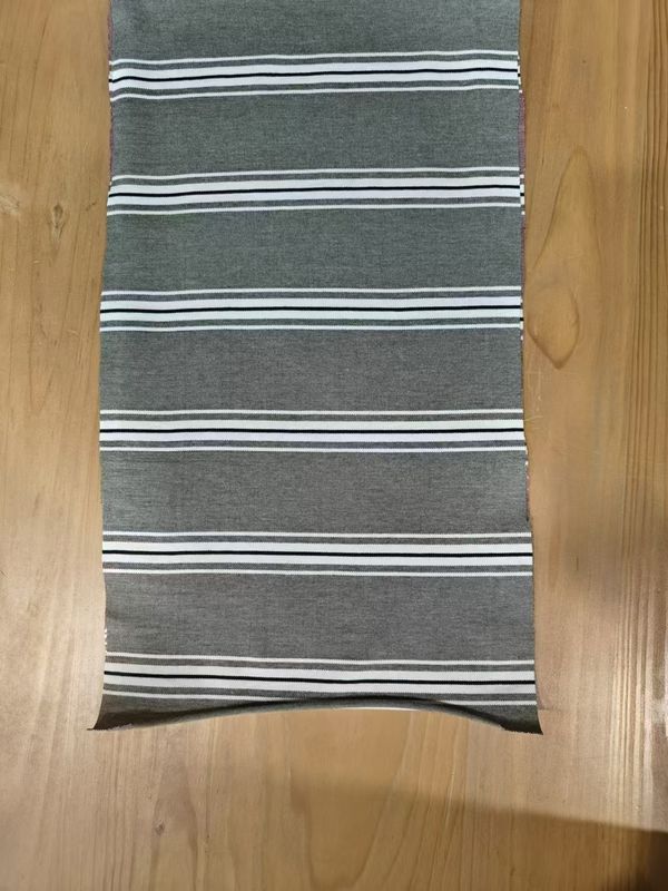 Breathable And Sweat-Absorbing Skin-Friendly Comfortable Striped Material Fabric For T-Shirt