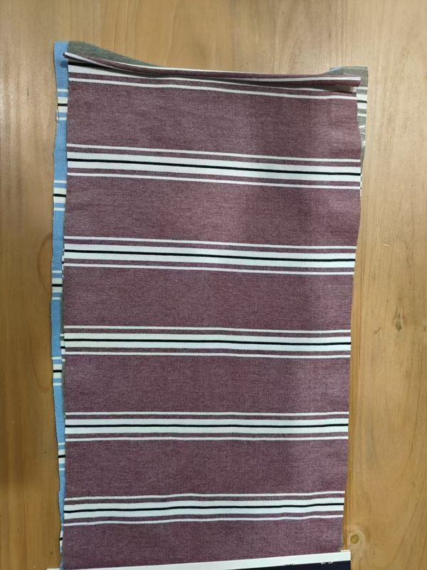 Breathable And Sweat-Absorbing Skin-Friendly Comfortable Striped Material Fabric For T-Shirt