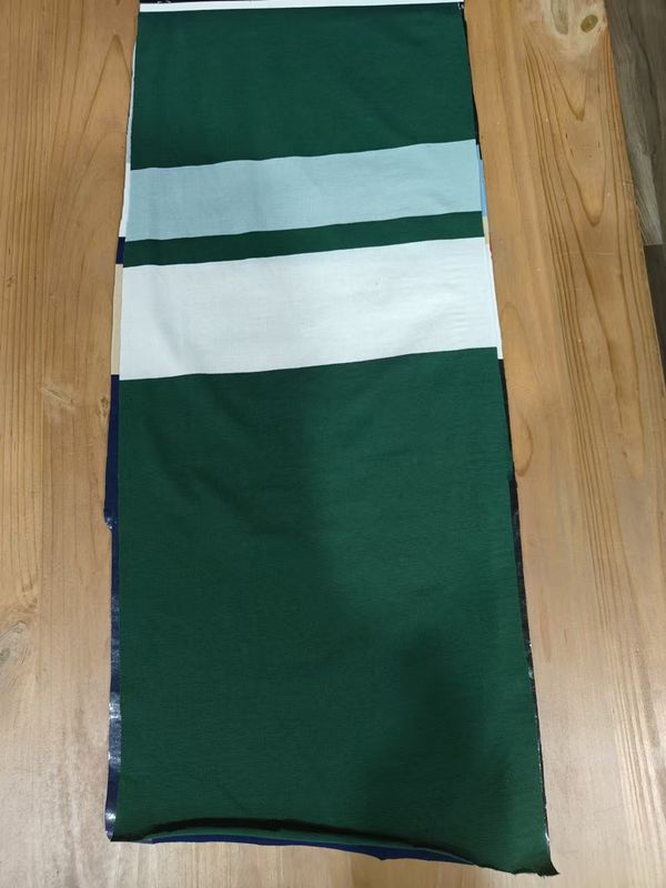 Smooth And Fashionable Comfortable Clear Grain Striped Knit Fabric For Polo Shirt