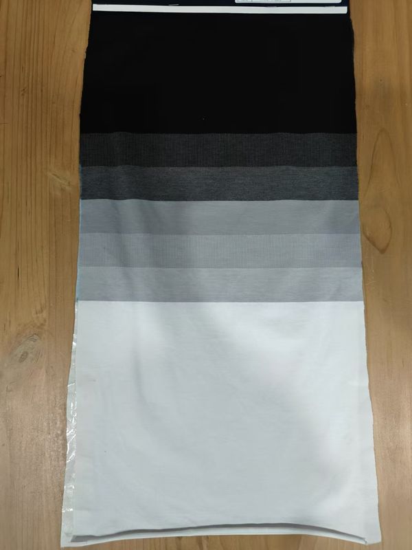 Comfortable And Fashionabl And Durable And Skin-Friendly Striped Knit Fabric For Casual Wear