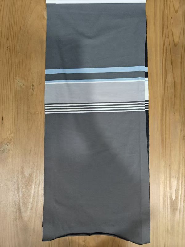 Environmental And Fashionabl And Durable And Soft Striped Knit Fabric For Casual Wear