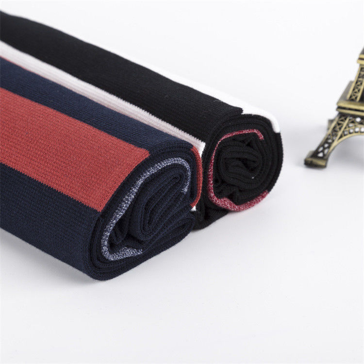 High-Quality Sweat-Absorben And Hanging Stiff And Smooth Striped Knit Fabric For Jersey