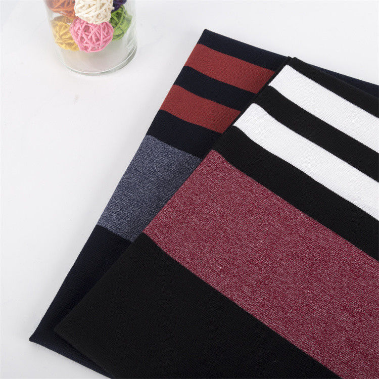 High-Quality Sweat-Absorben And Hanging Stiff And Smooth Striped Knit Fabric For Jersey