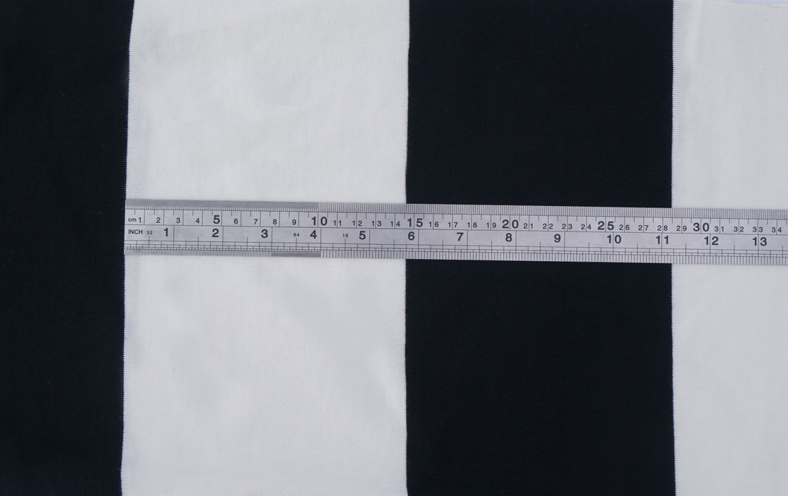 Skin-Friendly And Smooth Soft Easy Care Striped Material Fabric For Casual Wear