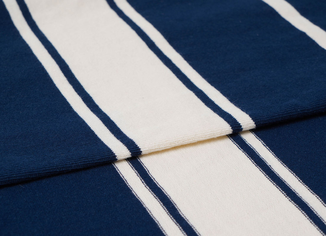 Breathable Soft And Comfortable Care And Skin-Friendly Simple Striped Knit Fabric For Casual Wear