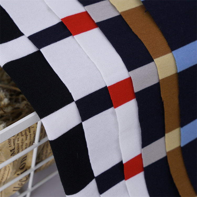 Breathable And Sweat-Absorbent Durble And Smooth Striped Knit Fabric For Casual Wear
