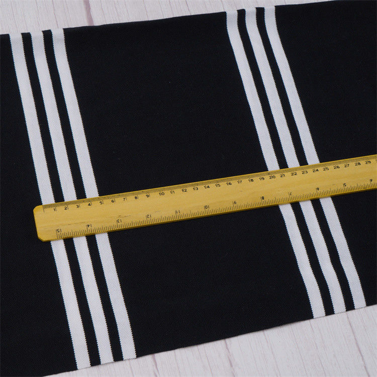 Skin-Friendly And Comfortable And Breathable Striped Knit Fabric For Leisure Wear