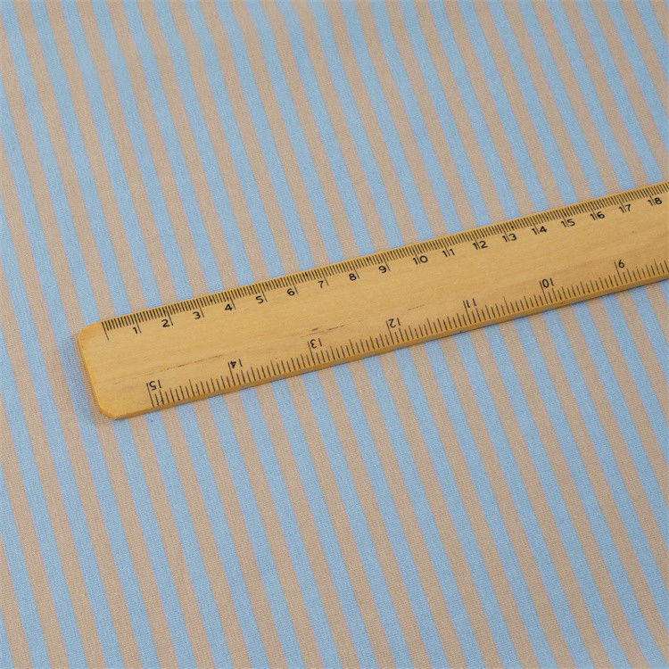 Comfortable And Smooth And Healthy Durable Striped Knit Fabric For Casual Wear