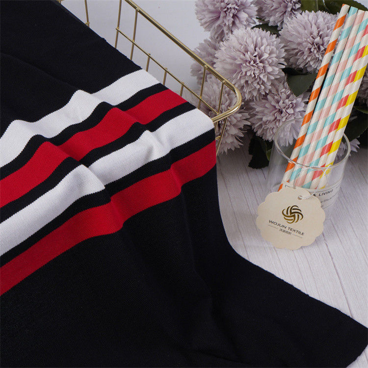 Soft Comfortable And Environmentally Friendly Durable Striped Material Fabric For Casual Wear