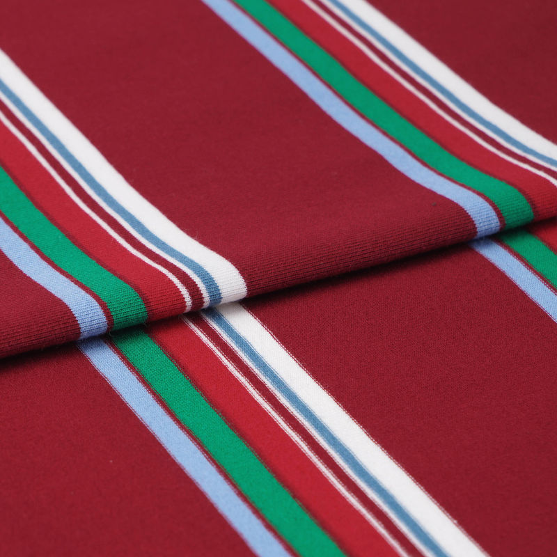 Comfortable Skin-Friendly And Breathable Durable Striped Material Fabric For Casual Wear