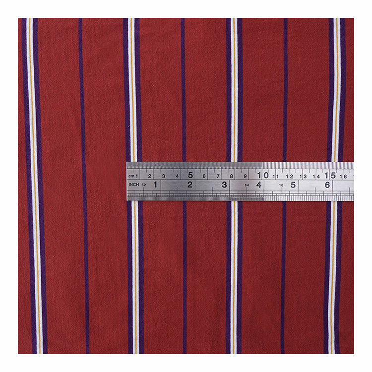 Healthy Soft And Wear-Resistant And Durble Striped Knit Fabric For T-Shirt