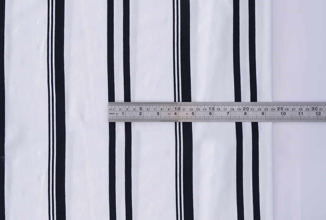 Wear-Resistant, Breathable And Environmentally Friendly Texture Striped Knit Fabric For Polo Shirt