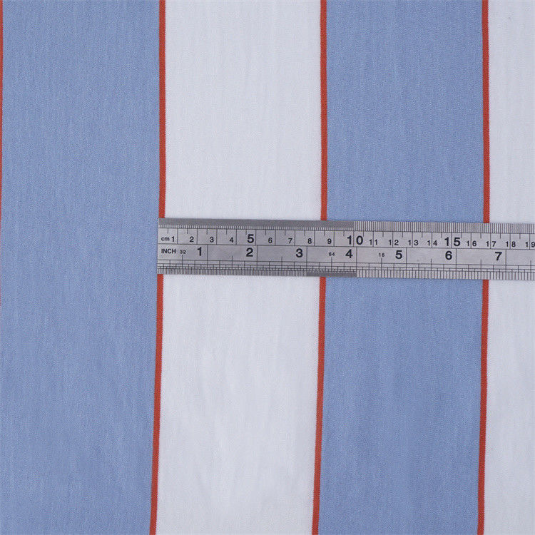Breathable And Sweat-Absorbent Good Texture Healthy Striped Knit Fabric For Casual Wear