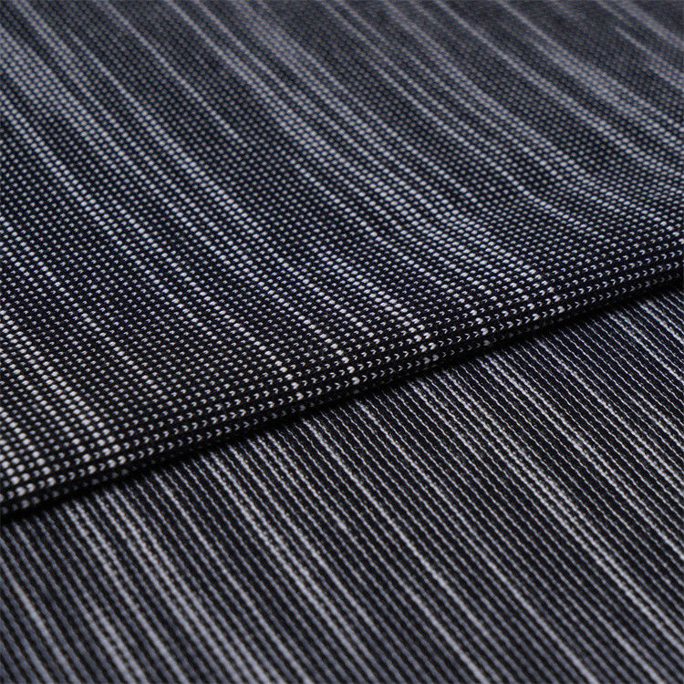 Healthy And Skin-Friendly And Comfortable Natural Breathable And Comfortable Striped Knit Fabric For T-Shirt