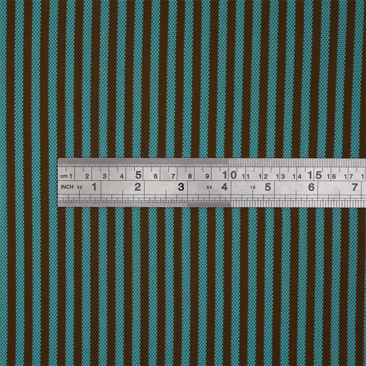 Comfortable And Skin-Friendly Anti-Wrinkle And Crisp Striped Knit Fabric For T-Shirt