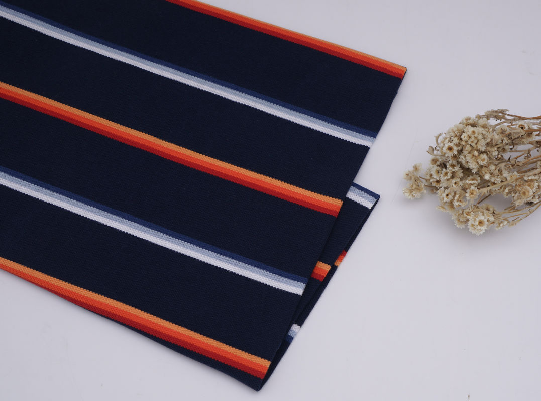 Light And Breathable,  Comfortable And Soft Striped Knit Fabric For Casual Wear