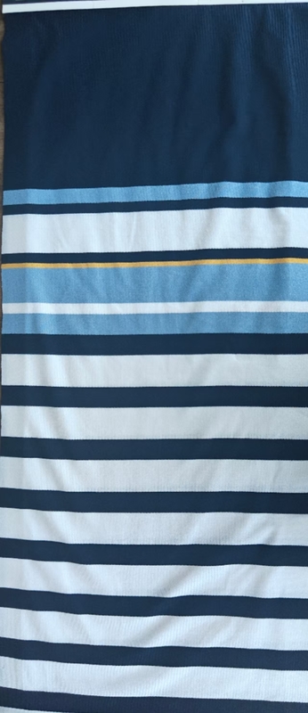Soft And Breathable Healthy And Comfortable Striped Knit Fabric For Casual Wear