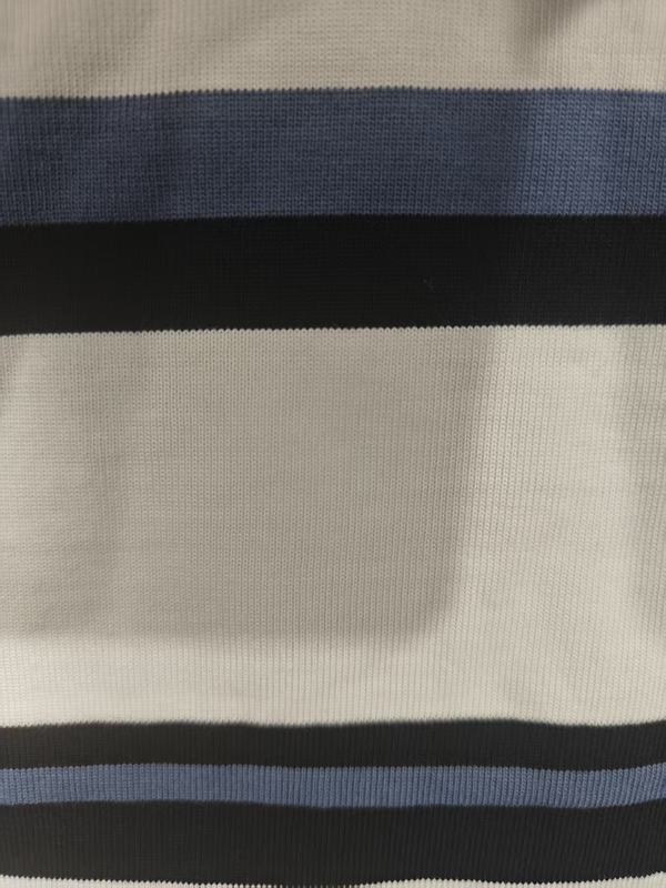 Healthy And Breathable ,Good Texture Skin-Friendly Striped Knit Fabric For Casual Wear